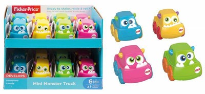 mini monster truck fisher price